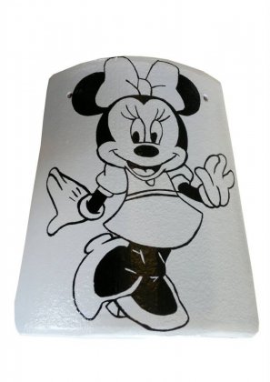  Minnie Mouse  B/W (. 002)